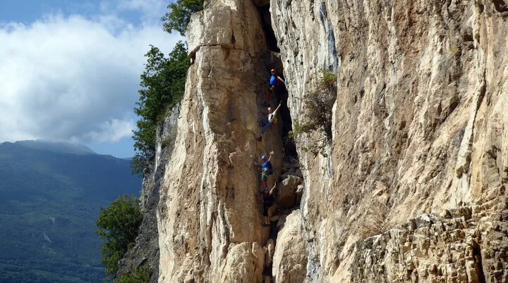 2025-09-14 Klettersteig-Woche in Arco | © Copyright: DAV Sektion Isny 2025-09-14 Klettersteig-Woche in Arco | © Copyright: DAV Sektion Isny