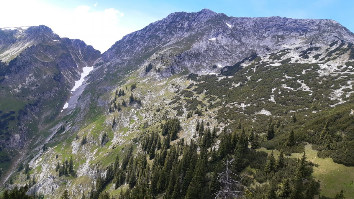 Überschreitung der Hochplatte